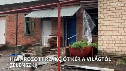 Határozott reakciót kér a világtól az új orosz rakéták miatt Zelenszkij