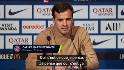 Martinez Novell : "Le résultat est peut-être dur"
