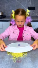 Let's Make Colorful Pasta Painting 🍝 🎨 #123gofood #recipes #gadgets