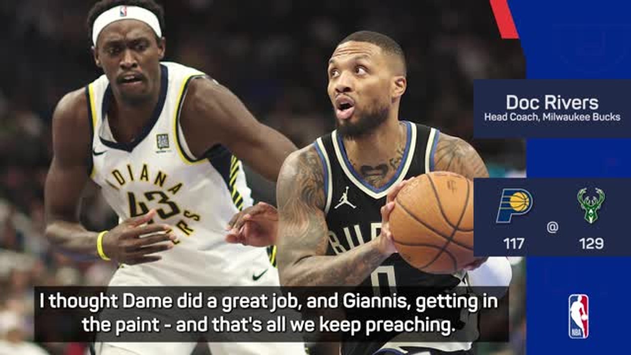 Giannis and Lillard's collective game makes Bucks formidable - Rivers