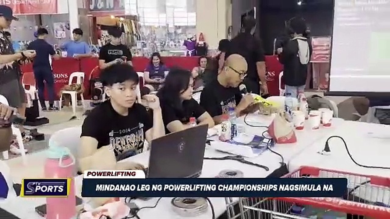 Mindanao leg ng Powerlifting Championship, nagsimula na