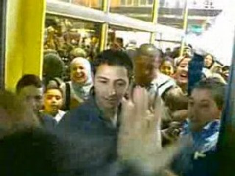 arrivée d'Amel Bouchoucha وصول أمل الى وهران