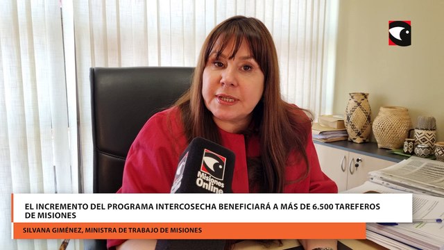 El incremento del programa intercosecha beneficiará a más de 6.500 tareferos de Misiones