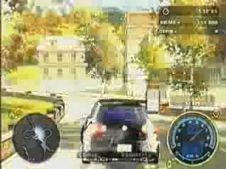 Needforspeed moswante cours  avec  les flic