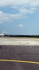 Avião da Gol pousando