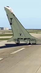 concorde vertical takeoff 🛫. _concorde _flight(360P)
