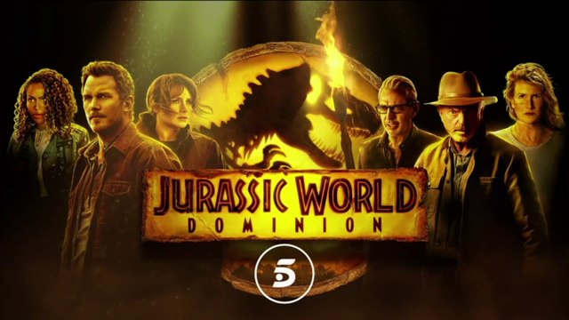 Cine Cinco Estrellas (Cortinilla Jurassic World Dominion) | Próximos estrenos TV Tele 5| 23-11-2024