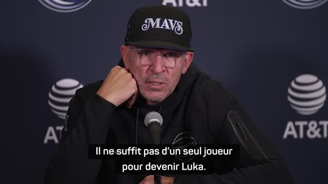 Mavericks - Kidd : Il ne suffit pas d'un seul joueur pour devenir Luka Doncic