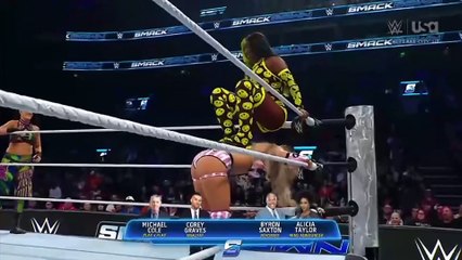 Tiffany Stratton And Candice LeRae vs Naomi And Bayley  WWE Smackdown November 22, 2024