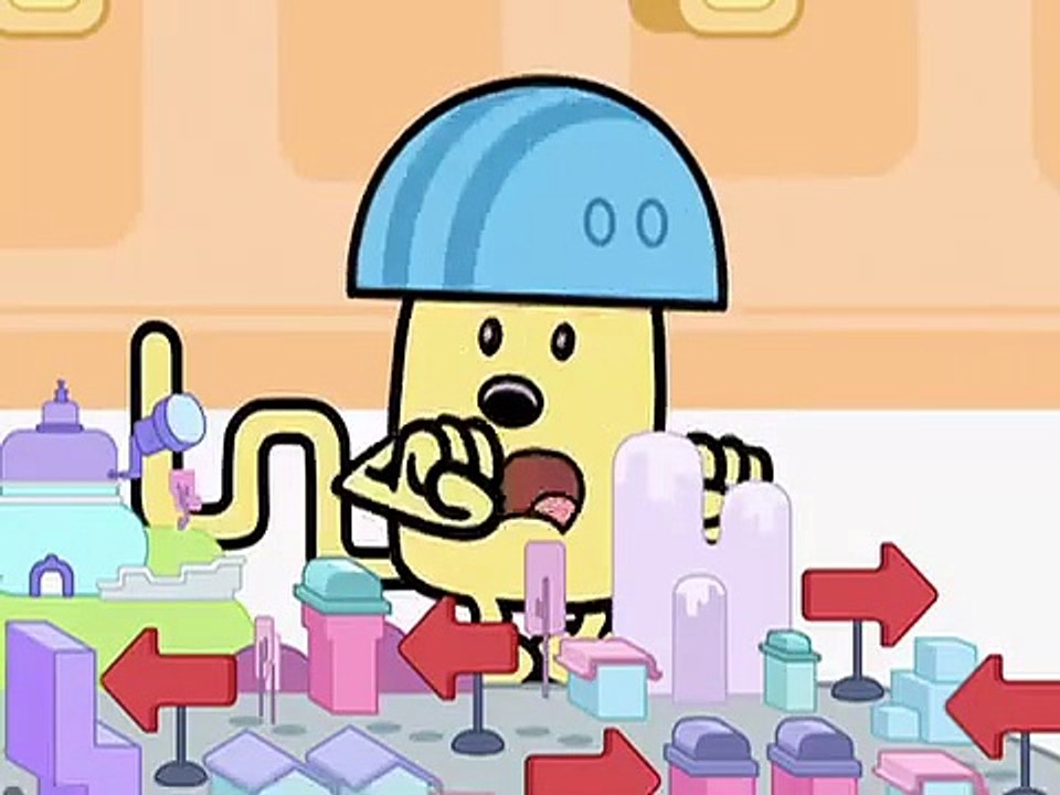Wow! Wow! Wubbzy! don Valentín-wubbzy en el medio
