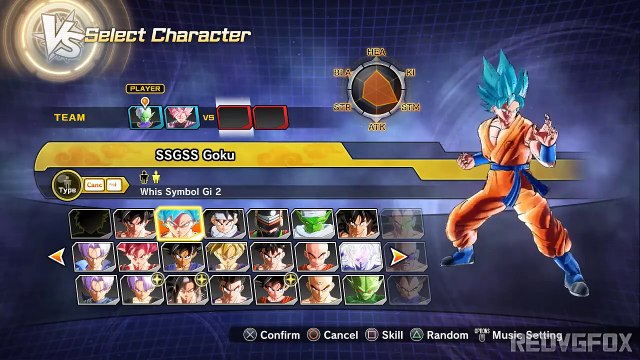 GOKU BLACK SSJROSE and ZAMASU Vs. GOKU SSGSS and VEGETA SSGSS - DB; Xenoverse 2 (DLC)