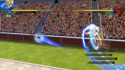 Goku Jr. VS Vegeta Jr. - DB; Xenoverse 2 Mods