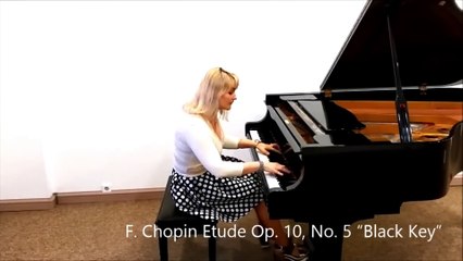 F. Chopin Etude Op. 10, No. 5 “Black Key” - Kseniia Prostitova