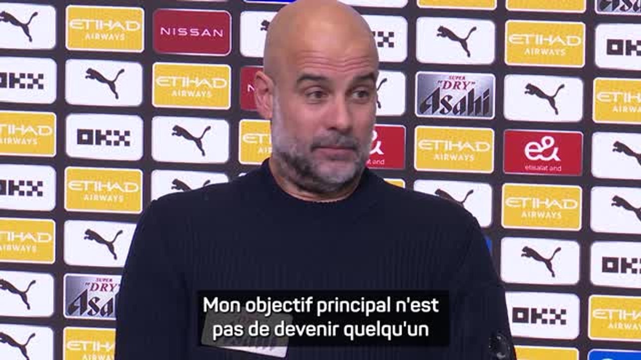 Man City - Guardiola explique les raisons qui l'ont motivé à prolonger