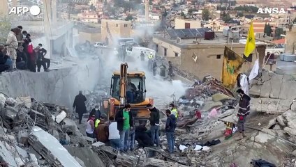 Libano, le conseguenze dell'attacco israeliano su Shmistar