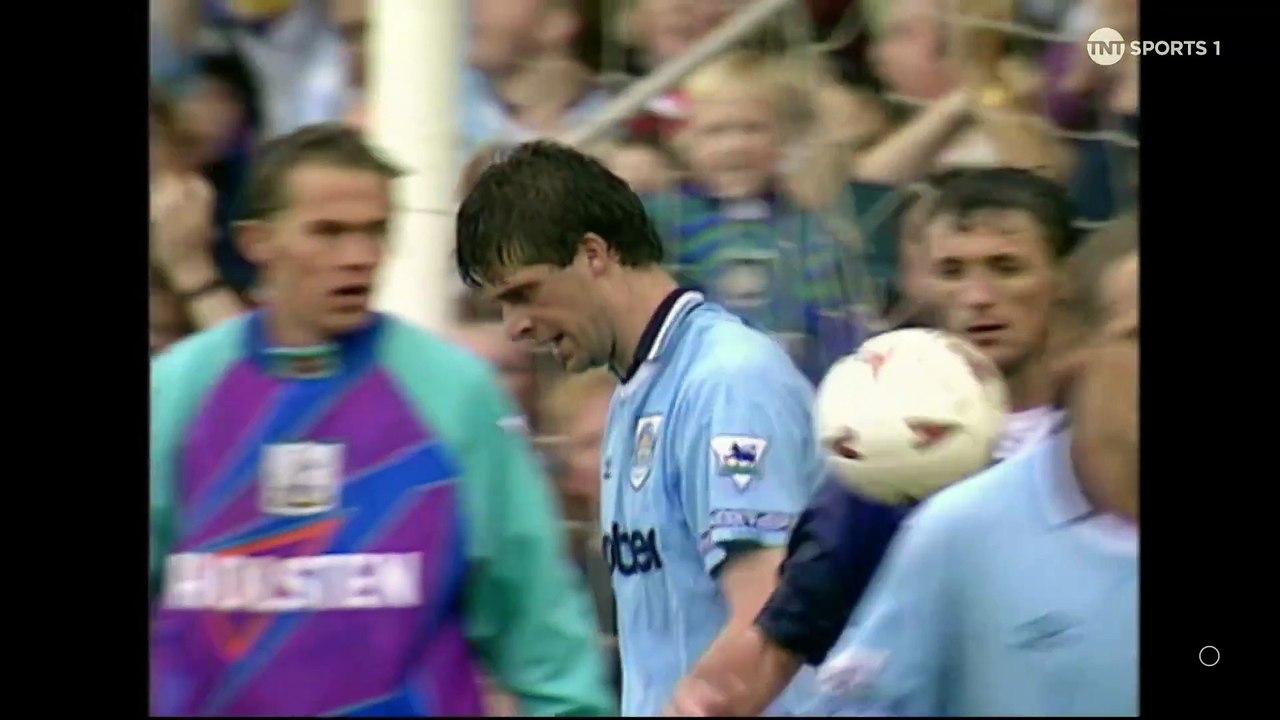 【CLASSIC】 Man City 5-2 Tottenham Hotspur | 1994/1995 EPL - Seven goals thriller at Maine Road