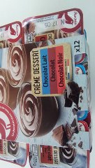 AUCHAN Crème dessert au chocolat 12x100g