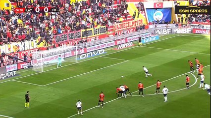 Kayserispor vs Fenerbahçe 2-6 Highlights All Goals _ Turkish League 2024