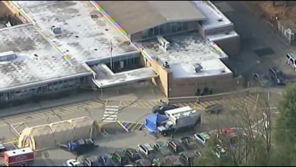 Sandy Hook: Aerial of School (12/15/12)