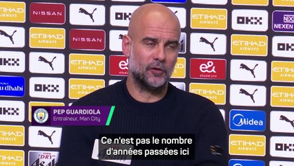Guardiola explique les raisons qui l'ont motivé à prolonger