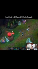 Lee Sin đi mid được thì illaoi cũng vậy #leesin #illaoi #lienminhhuyenthoai #leagueoflegends