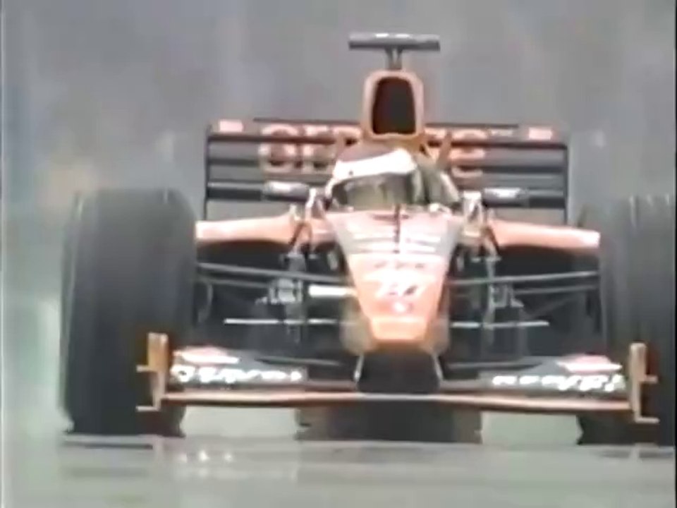 F1 – Jos Verstappen (Arrows Supertec V10) lap in qualifying – Great Britain 2000
