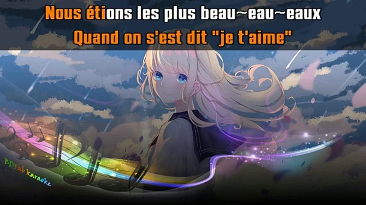 KARAOKE Slimane - Si je m'en allais