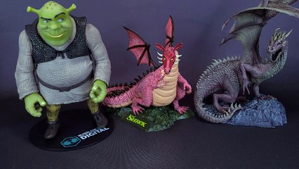 McFarlane Toys McFarlane's Dragons Series Shrek 30th Anniversary Dragon Statue