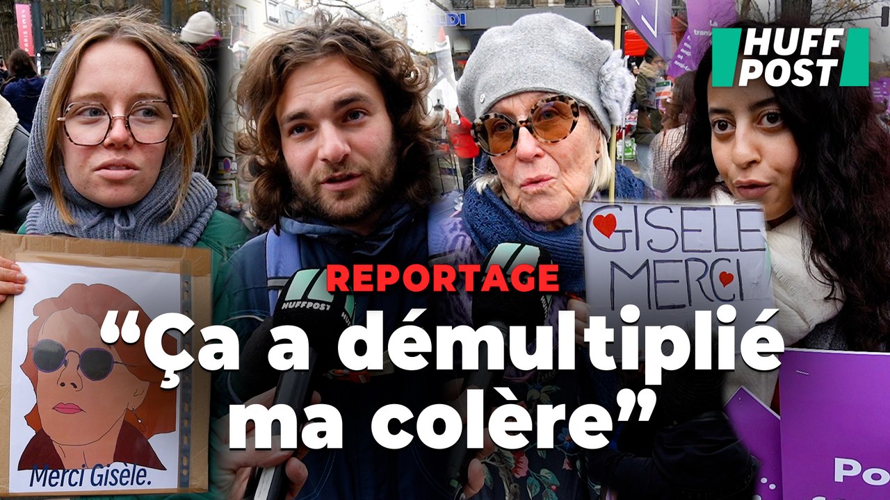 Espoir ou méfiance ? On a demandé à ces manifestants ce que le procès de Mazan a changé