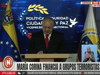 Vpdte. Sec. Cabello: Paramilitares pretenden atacar sedes eléctricas, petroleras y sabotear el Guri