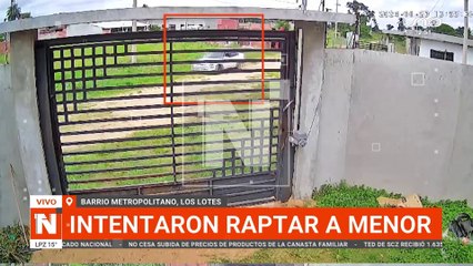 título: Denuncian intento de rapto de un menor
