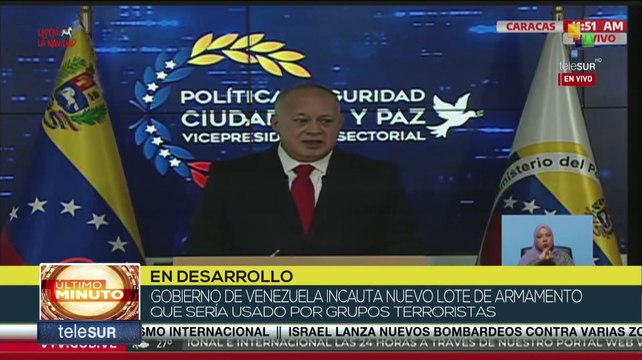 Cabello: informamos al mundo que el fascismo no va a poder con Venezuela