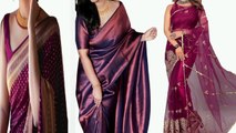 Trendy Saree  आजकल कैसी साड़ियां हैं चलन में, जो त्योहार हो या शादी पर बन सकती हैं सबसे अच्छा विकल्प