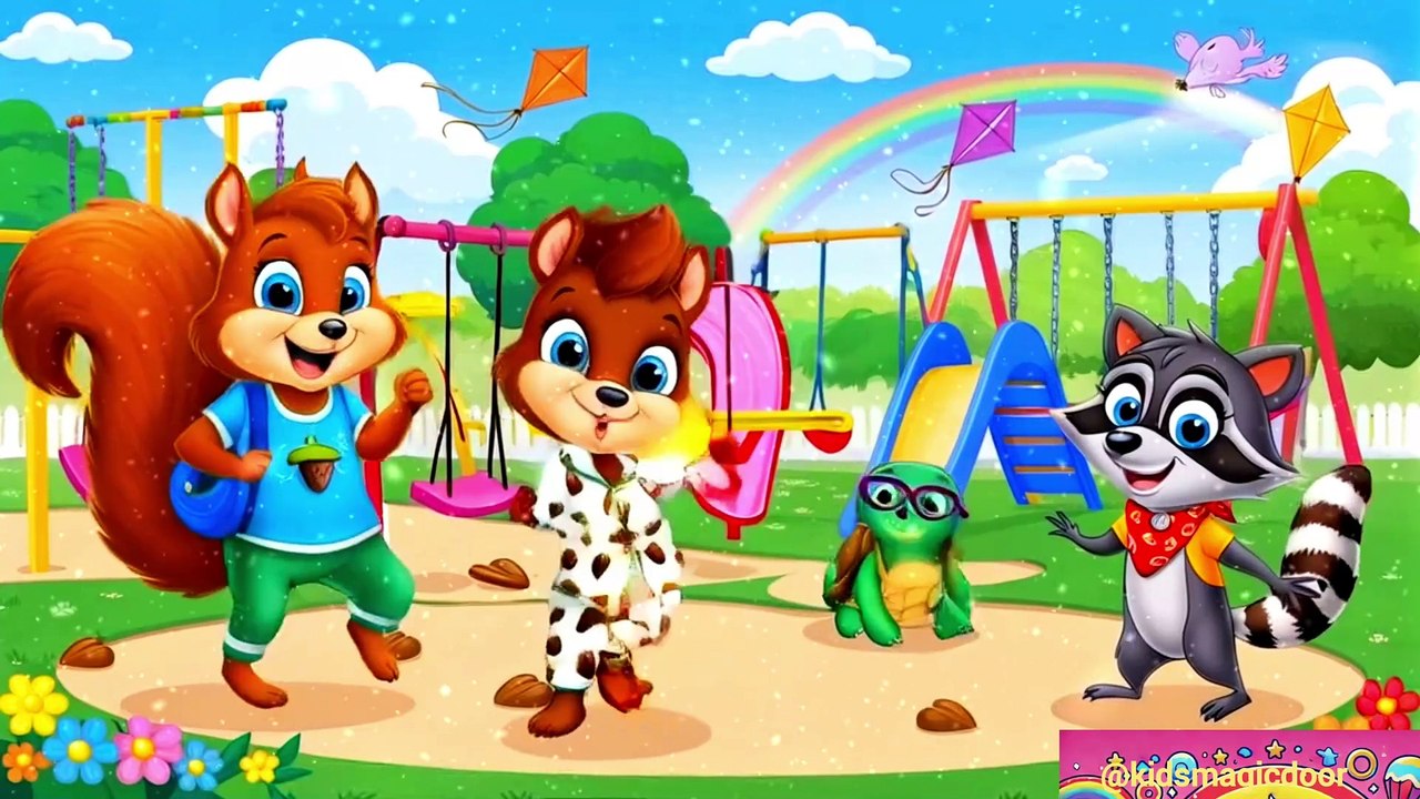 🎨 Let’s Explore Hobbies! 🌟 Fun Kids Rhyme About Games, Hobbies & Fun Activities | My Busy Day! 🕖🎵 Fun & Educational Kids Rhyme with Sammy the Squirrel  Daily Routine Song for Kids