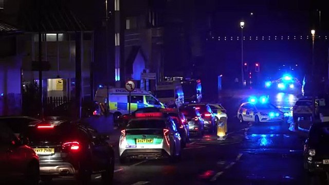 Storm Bert brings scaffolding down in Brighton as car park chaos reported