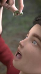 Il a mange une limace