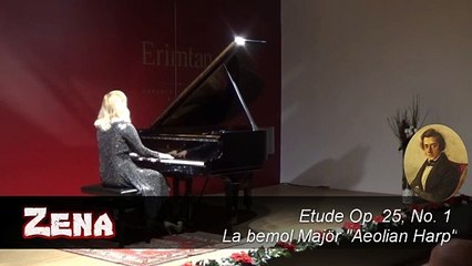 Chopin Etude Op.25 No.1 in A-flat major (Aeolian Harp) - Kseniia Prostitova (Zena)