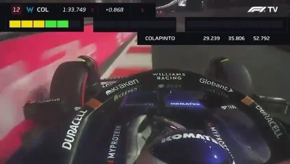 El diálogo de Colapinto y su ingeniero minutos antes del accidente