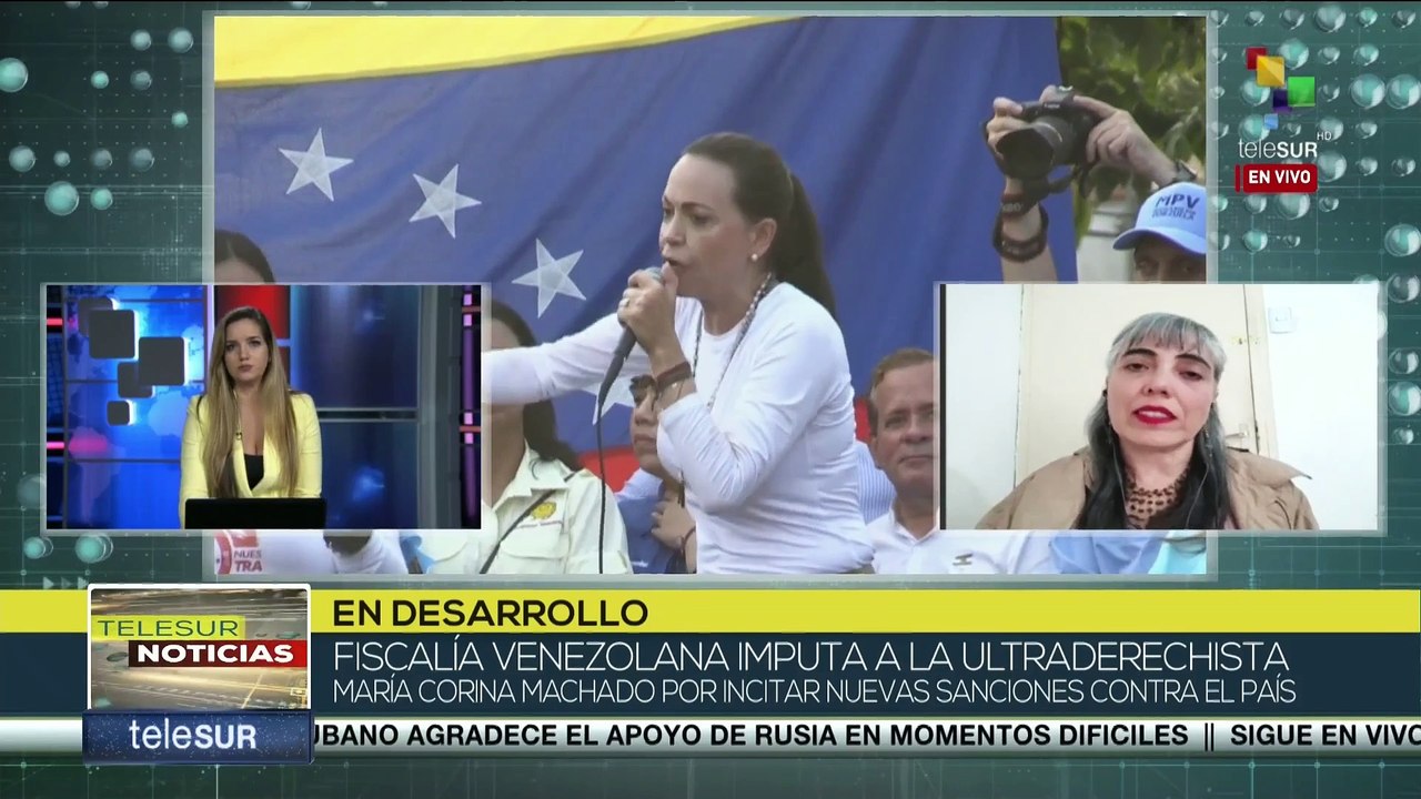 María F. Barreto: María Corina Machado representa el sionismo en Venezuela