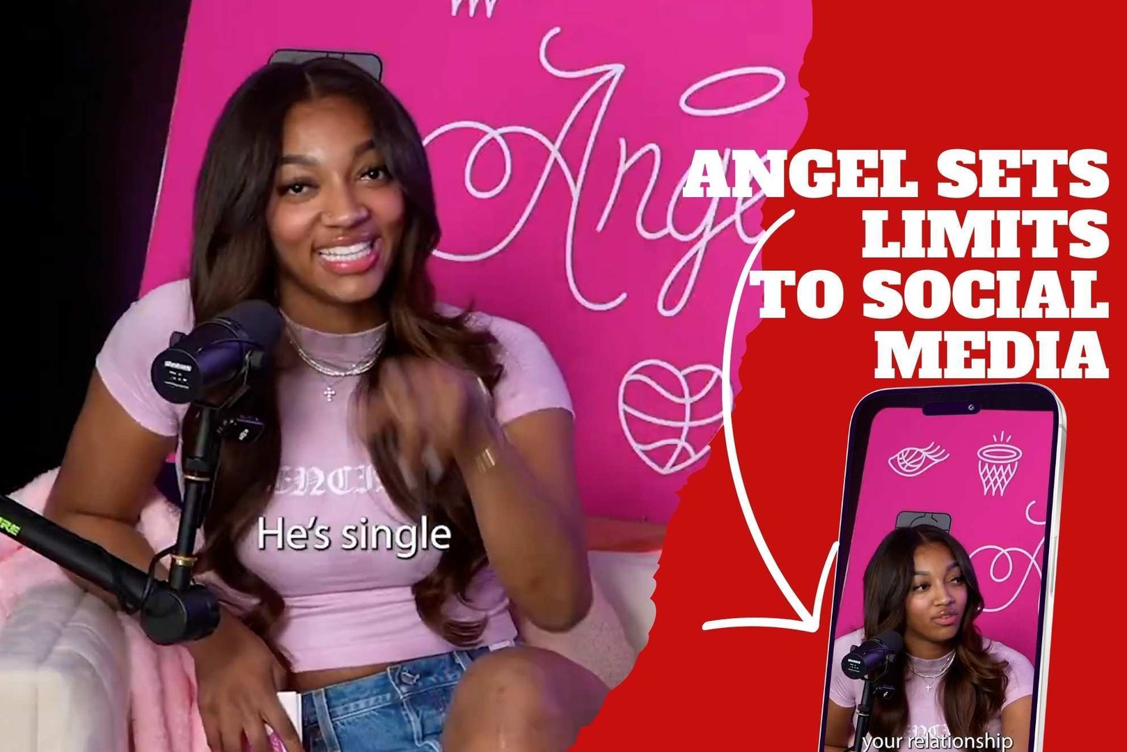 Angel Reese draws the line on social media with a bold statement