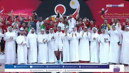 الشارقة يتوّج بالبطولة الآسيوية للأندية أبطال الدوري