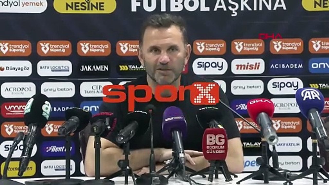 Okan Buruk: "Kırmızı kart kararı doğru"