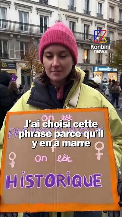 Nous étions à la manif féministe contre toutes les violences sexistes et sexuelles