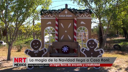 Karen Niño Villarreal y Sergio Romo Mata abren al público su producción navideña