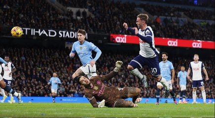 فوز باهر لتوتنهام على مانشستر سيتي