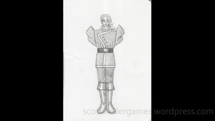 Soldier Pencil Sketch Video #516 (11-23-2024)