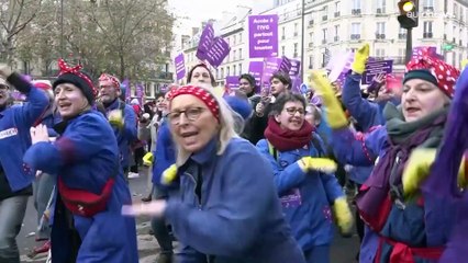 تظاهرات في فرنسا وإيطاليا تنديدًا بالعنف ضد النساء