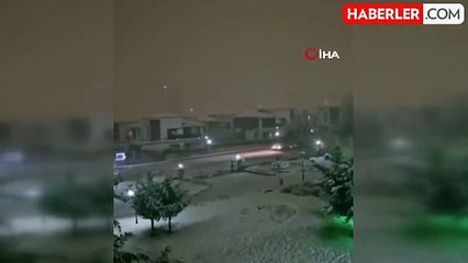 Ankara'nın Yüksek Kesimlerinde Kar Yağışı Etkili Oldu