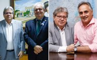 Governador recebe os deputados Bosco Carneiro e Luciano Cartaxo, que foram oposição nas Eleições 2024