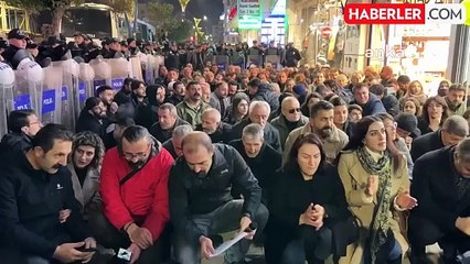 Van Emek ve Demokrasi Platformu, Kayyum Atamalarını Protesto Etti